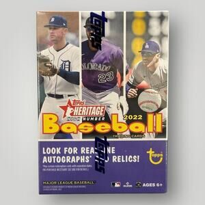 Topps 2022 Heritage High Number Baseball Blaster Box
